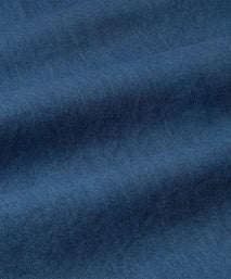 Indigo Tailored Fit Smart Casual Fine Twill Shirt