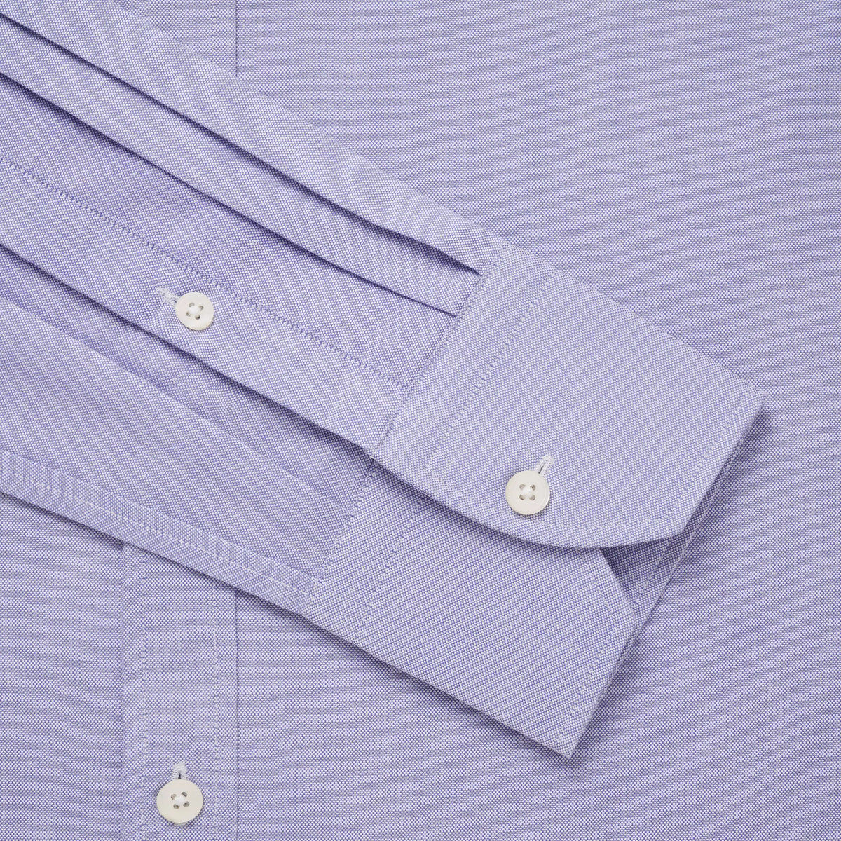 Blue Slim Fit Open Weave Oxford Formal Shirt